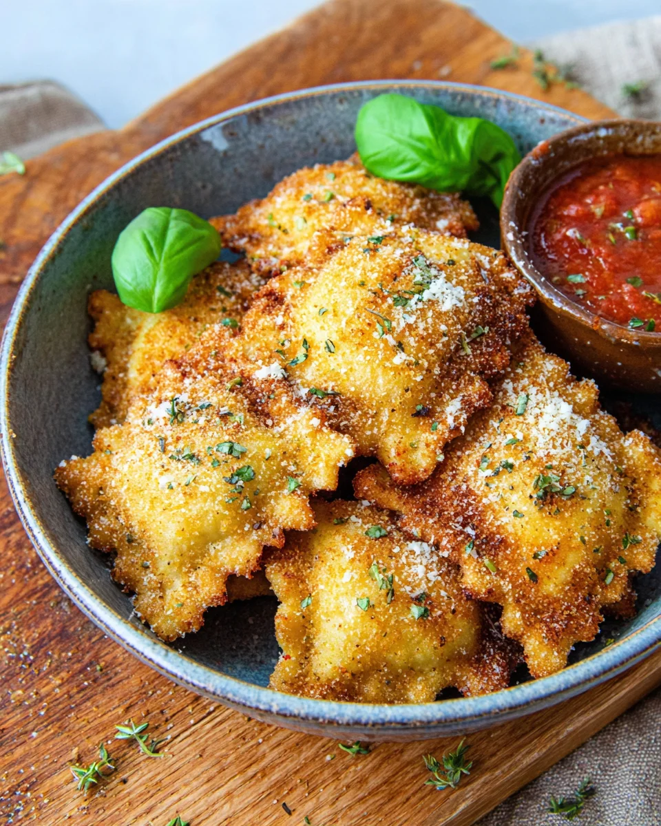 Ravioli aus der Heißluftfritteuse image 2