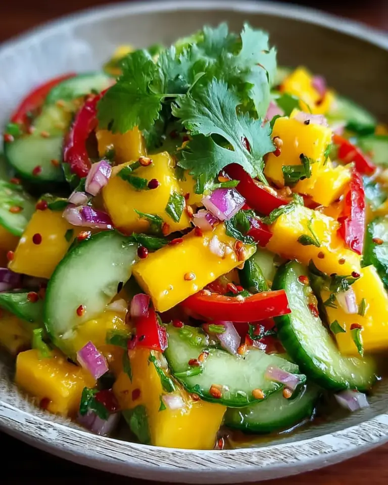Thai Mango Gurkensalat: Ein Unglaubliches Ultimatives Rezept für 2023