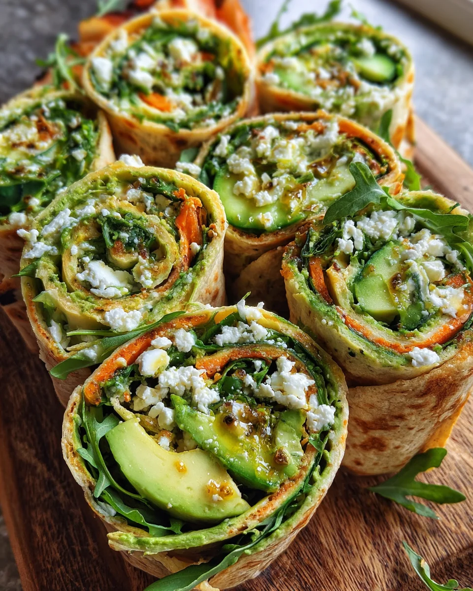 Tortilla-Rollen mit Feta image 2