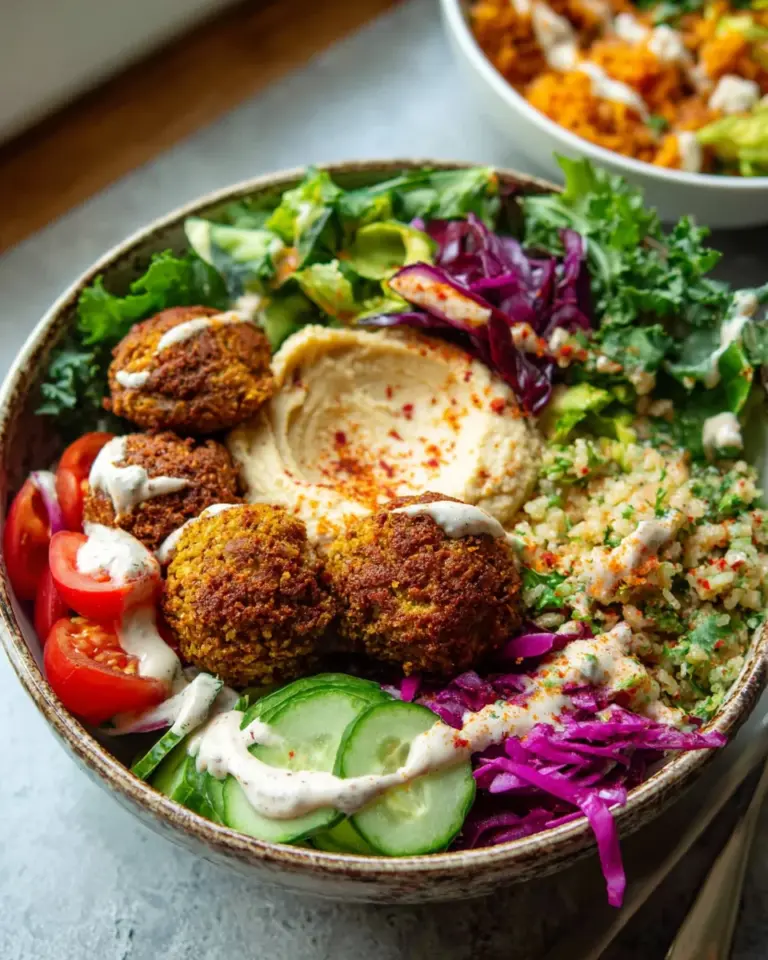 Vegane Döner Bowl – Dein Gesundes Blitz-Rezept mit Falafel!