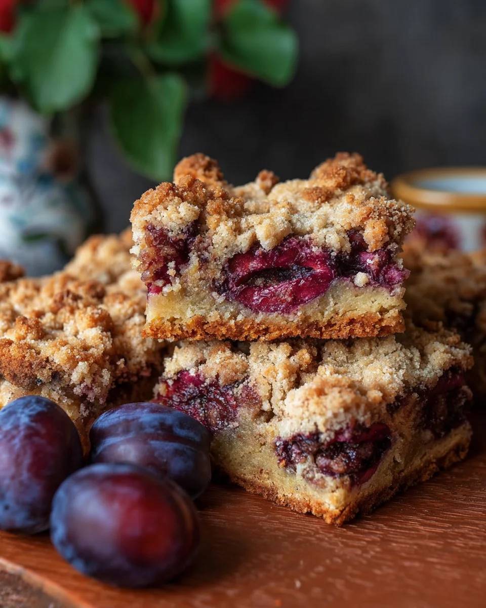 Walnuss-Zwetschgenkuchen mit Zimt-Streuseln image 2