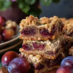 Walnuss-Zwetschgenkuchen mit Zimt-Streuseln