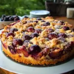 Zwetschgenkuchen mit Zimtstreuseln in 5 Minuten zubereitet!